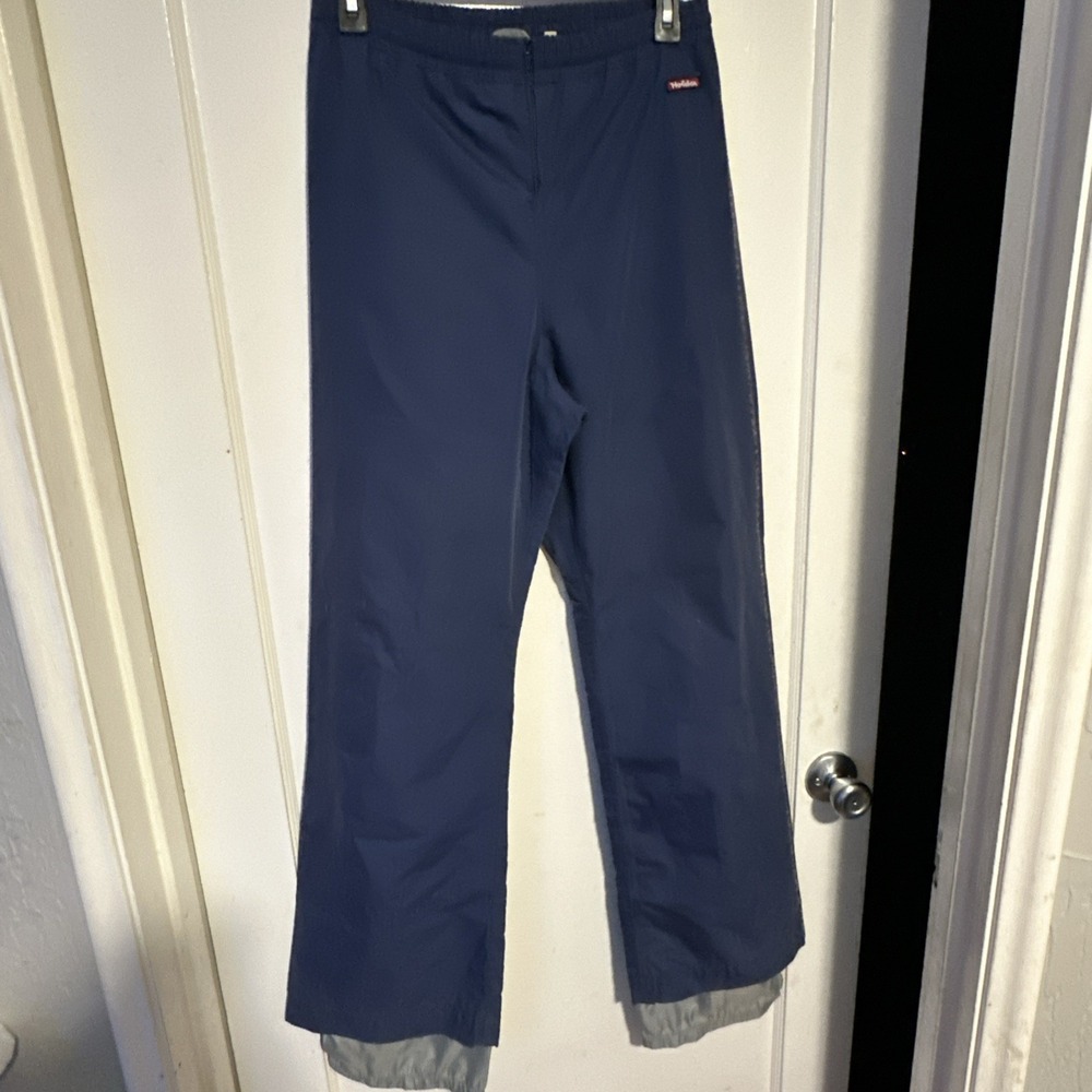 Men's Vintage 80's Holubar USA Navy Blue zip Up Hiking Pants Sz small